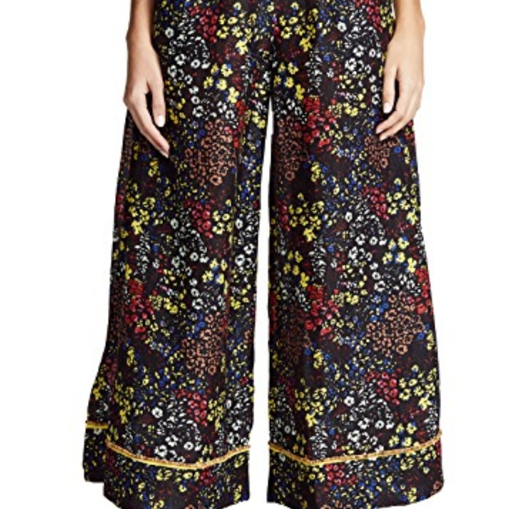A Peace Treaty Wide-Legged Izeda Pants